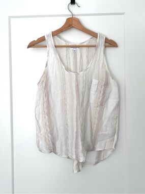 100% linen tank from Community/Aritzia